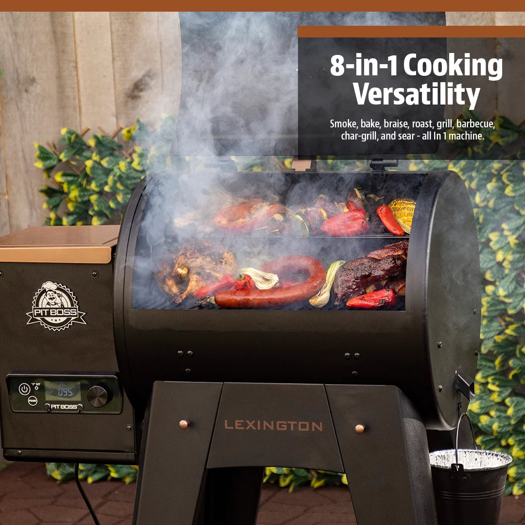 Wood Fired Pellet Grill and Smoker C110