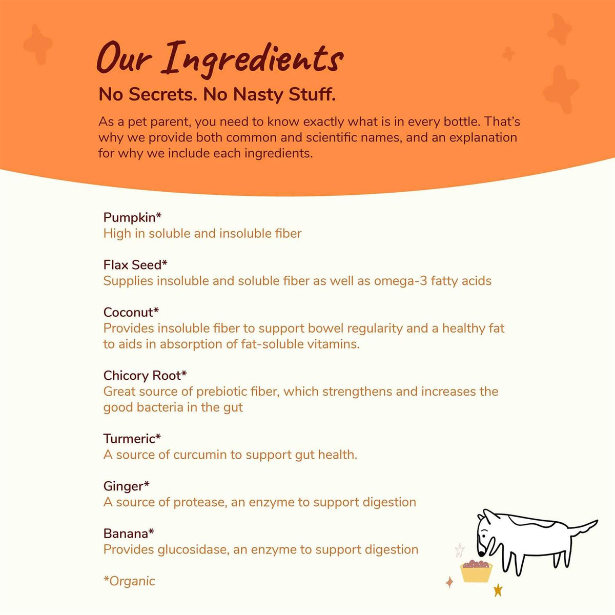 Organic Dog & Cat Supplement U28478