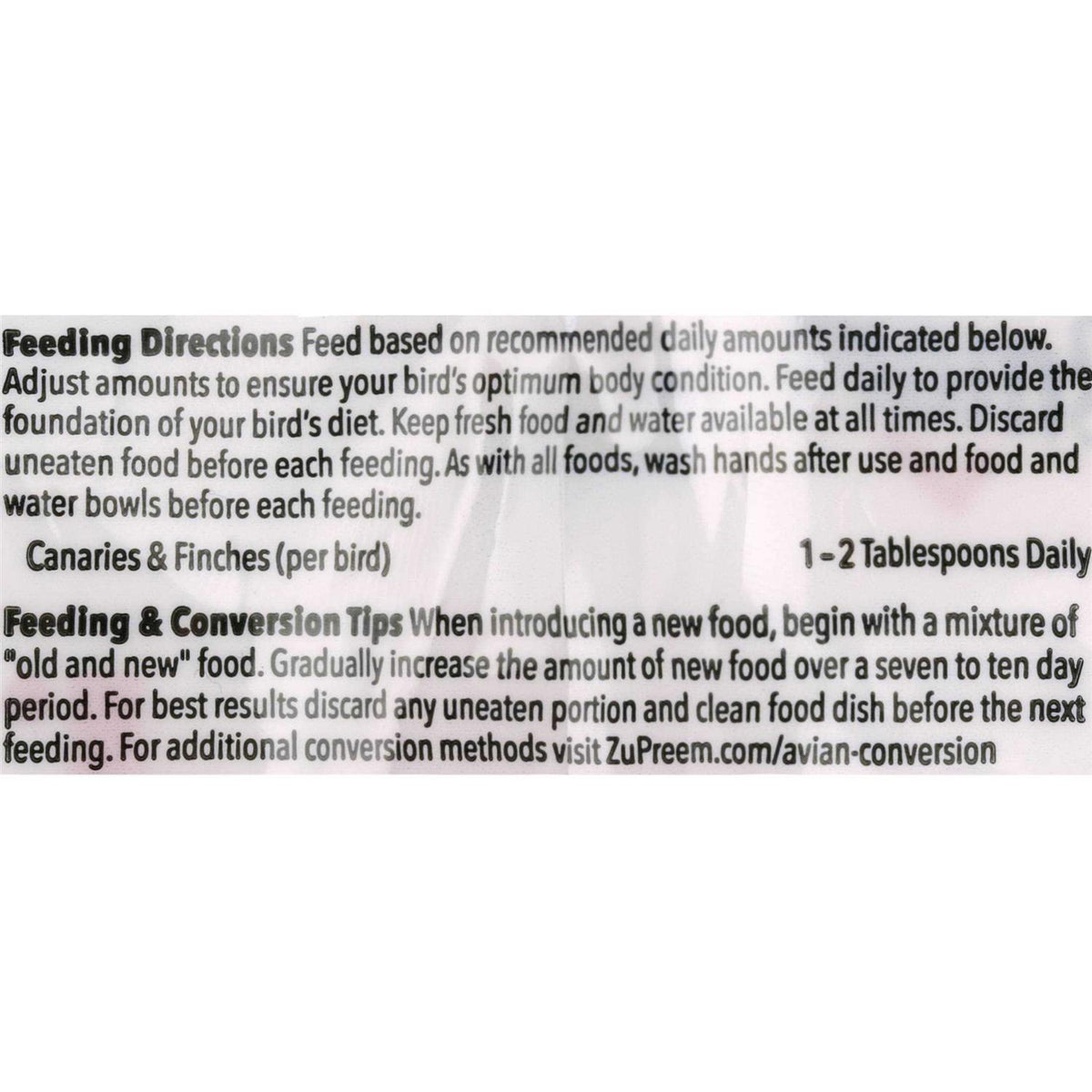 FruitBlend Flavor Bird Food G932
