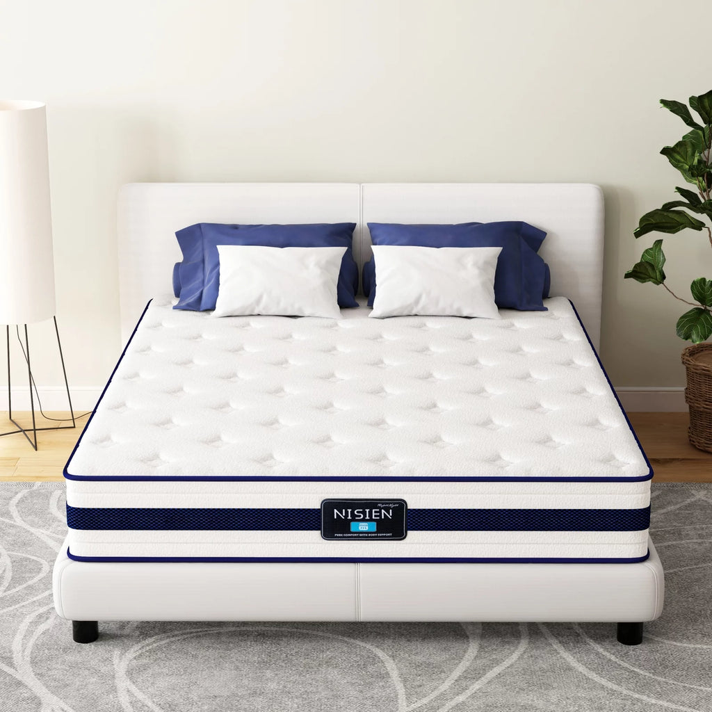 Queen 10 Inch Hybrid Memory Foam Mattress X936014