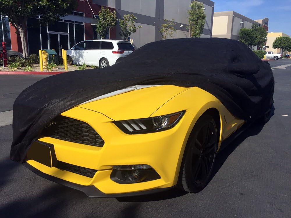 5 Layer Black Car Cover Z329