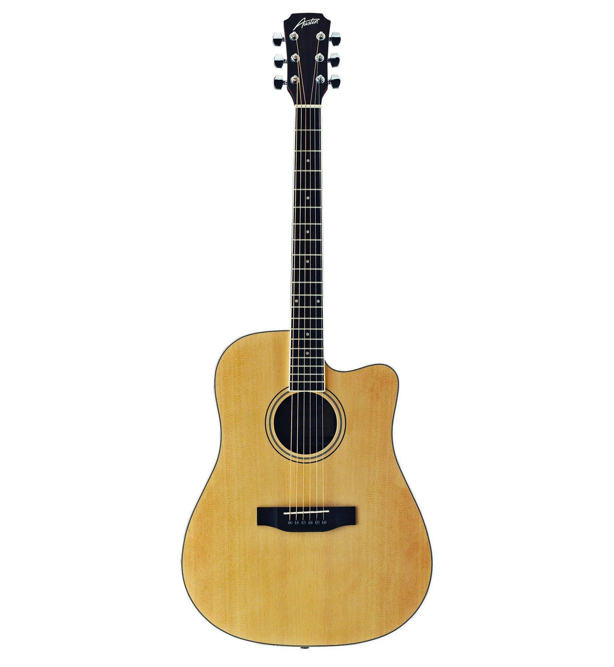 Dreadnought Cutaway Acoustic Electric Guitar N681324
