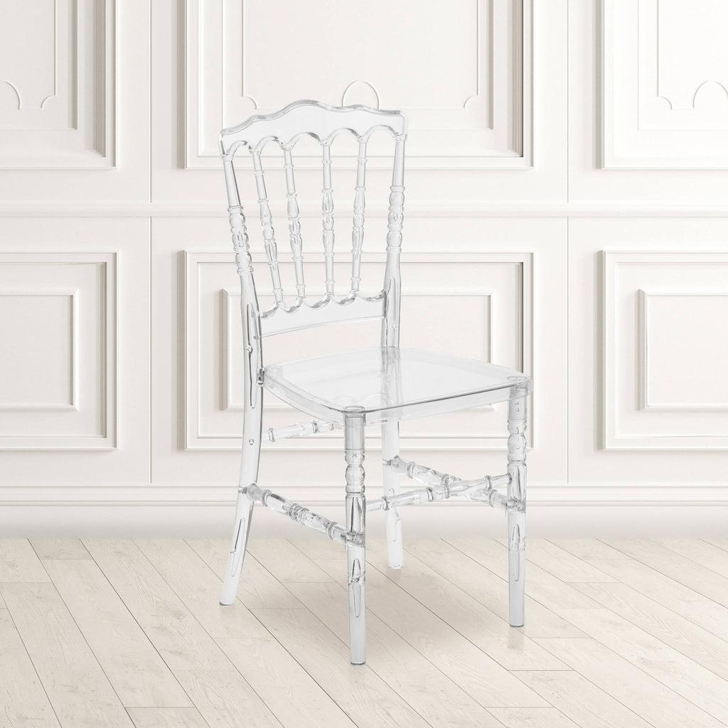 Clear Crystal Polycarbonate Chair H78067