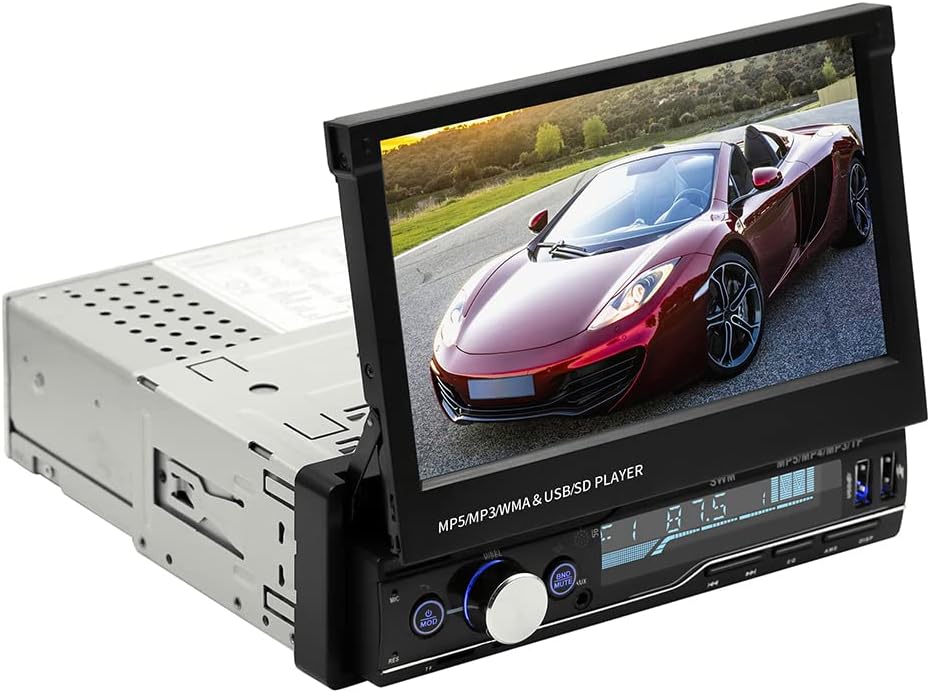 7 inch Flip Out Touch Screen Car Stereo with Backup Camera Y4220