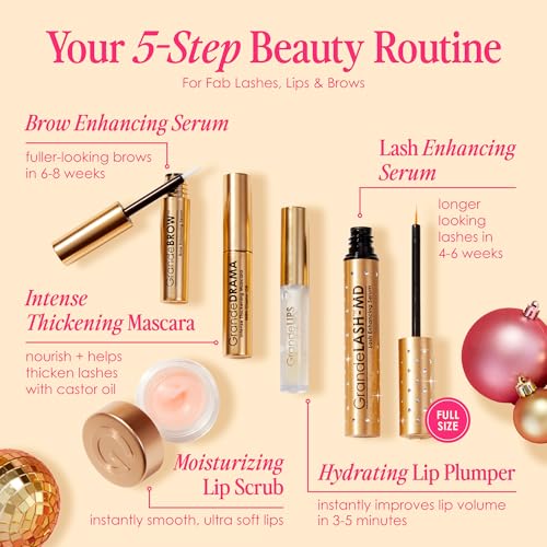 5 Steps to Fab Kit for Longer-Looking Lashes, Fuller-Looking Brows, Plumper-Looking Lips R1293