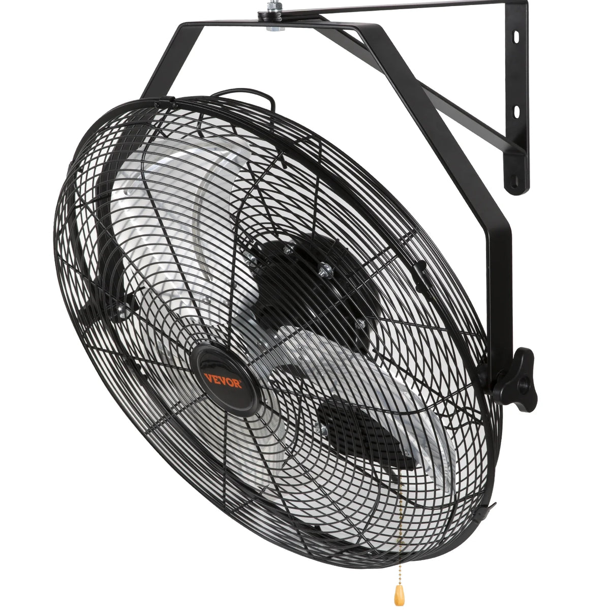 Wall Mount Oscillating Fan 17.6'' 3 Speed Waterproof I80270