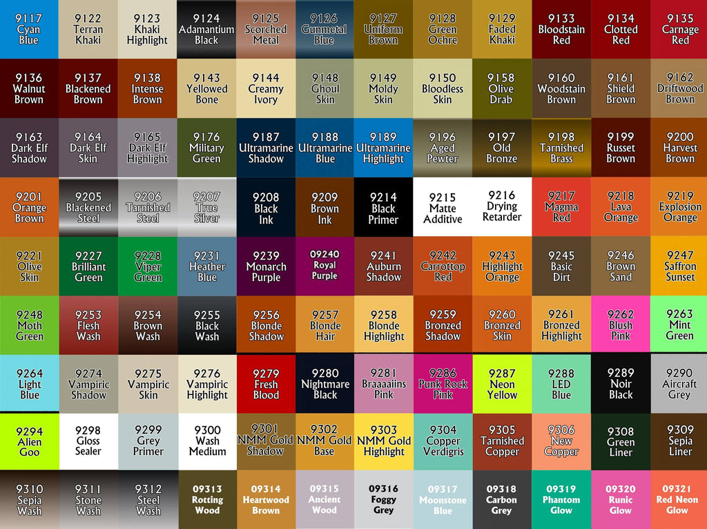 Master Series Core Colors Set K342528