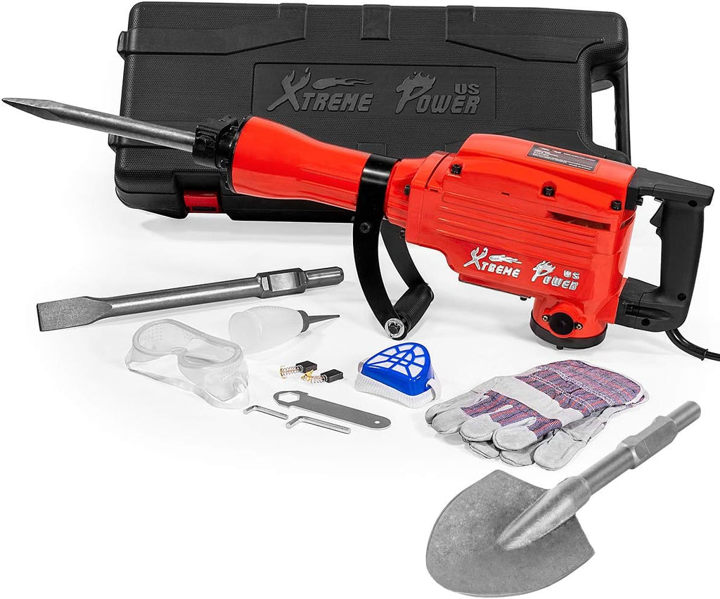 2200W Electric Demolition Concrete Breaker Jack Hammer F2483