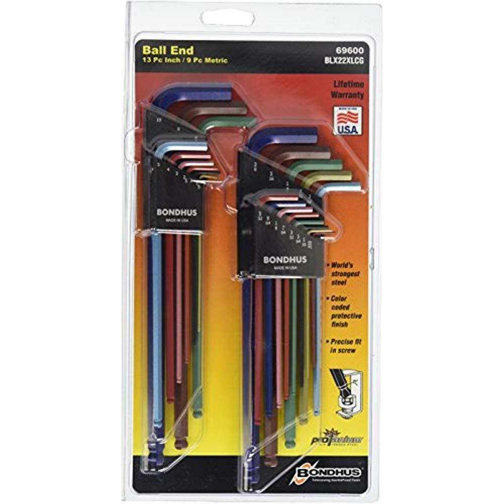 13 Piece Ball End L-Wrench Set L930
