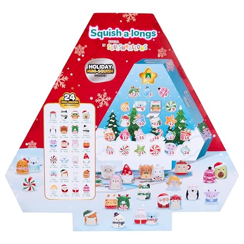 Holiday Countdown Calendar with 24 Mini-Squish L8957
