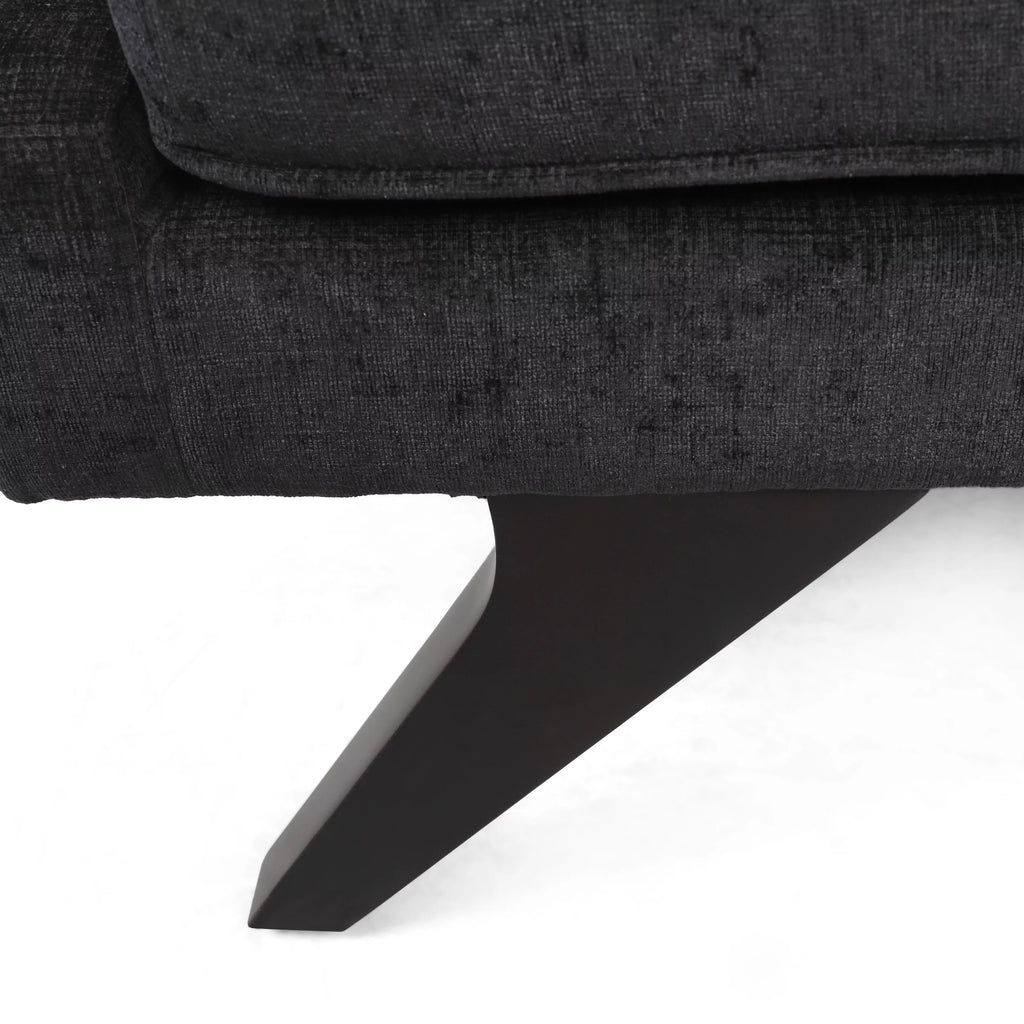 Mid Century Modern Fabric Chaise Lounge A2718