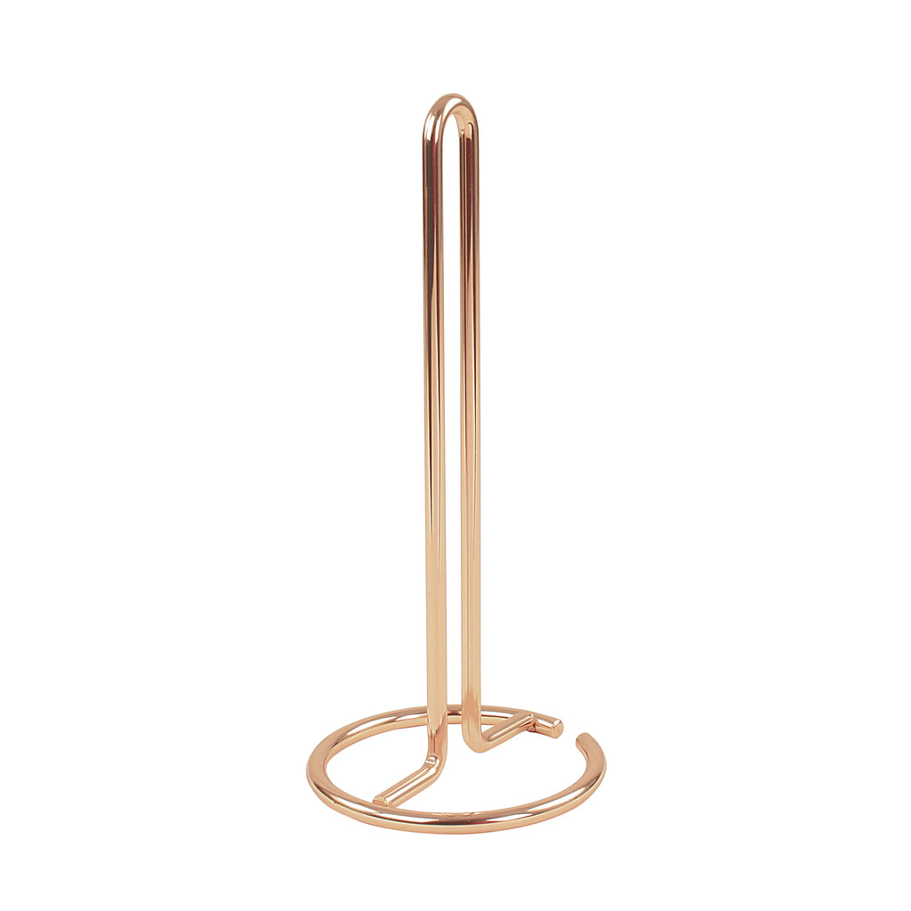Copper Steel Paper Towel Holder and Stand N23589