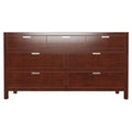63 in. Solid Wood Seven Drawer Double Dresser K5803