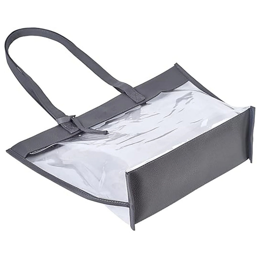 Clear Tote Bags with Magnetic Buckle Closure (1pc) K71382
