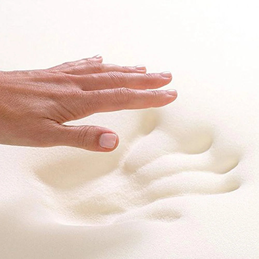 Visco Memory Foam Square Sheet 3"Hx22W"x22L" 2.5 lb Regular Density O798482