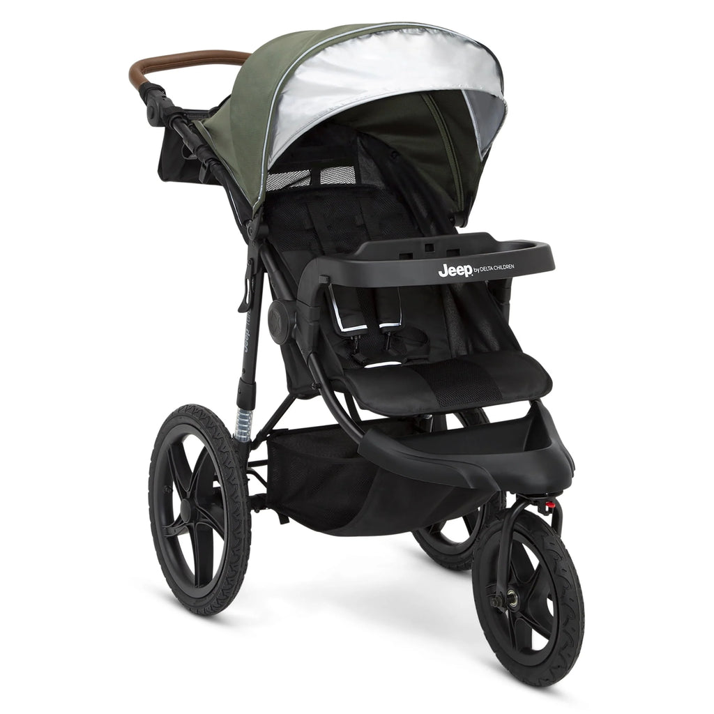 Black Jogging Stroller W1474