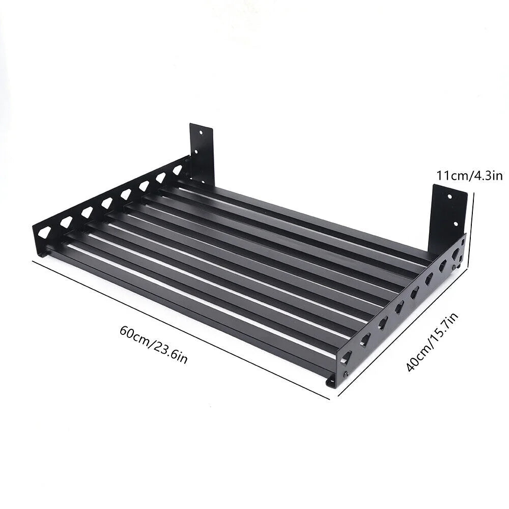 Stainless Steel Wall-Mounted Microwave Rack E67489