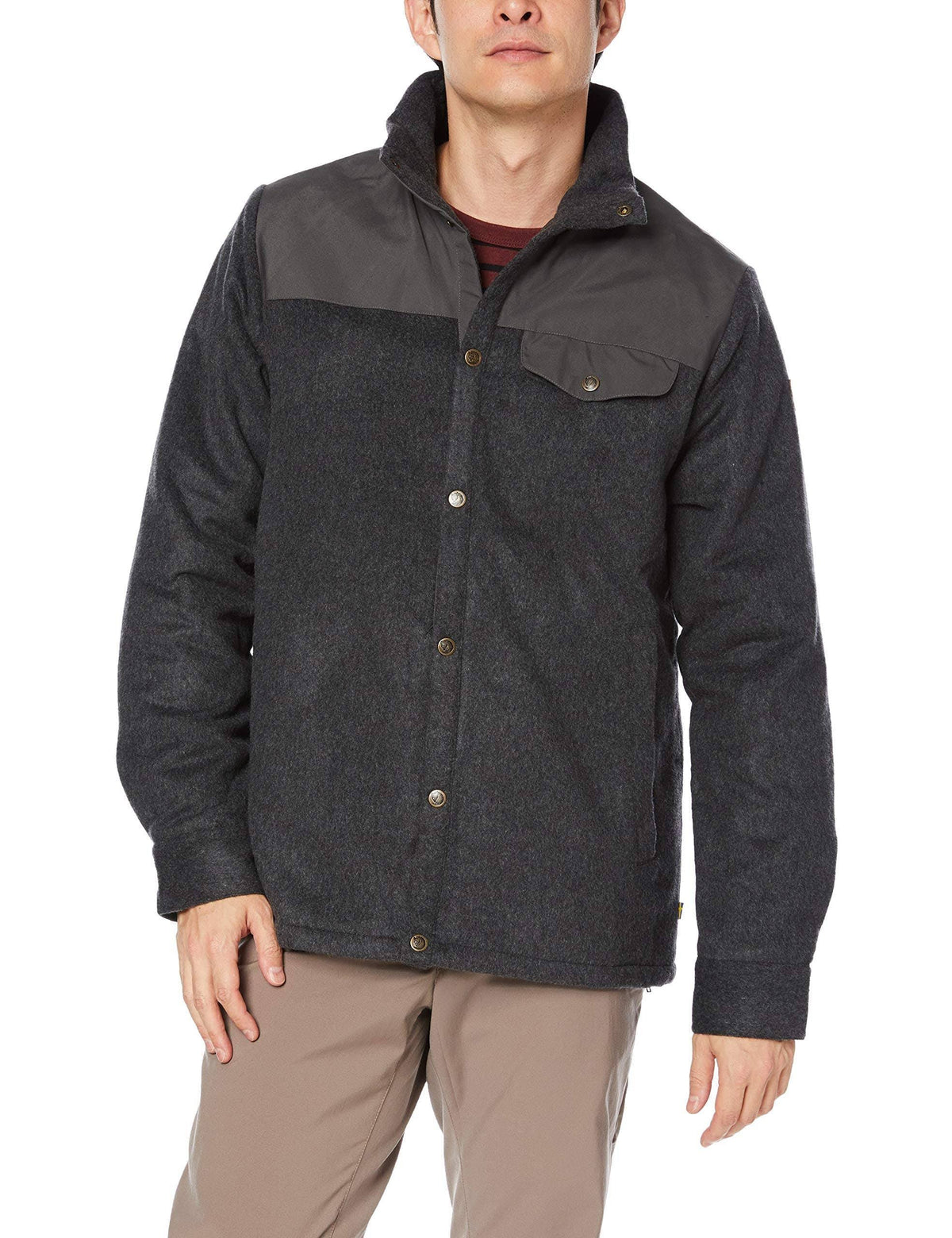 Wool Padded Jacket Stone Grey W517918