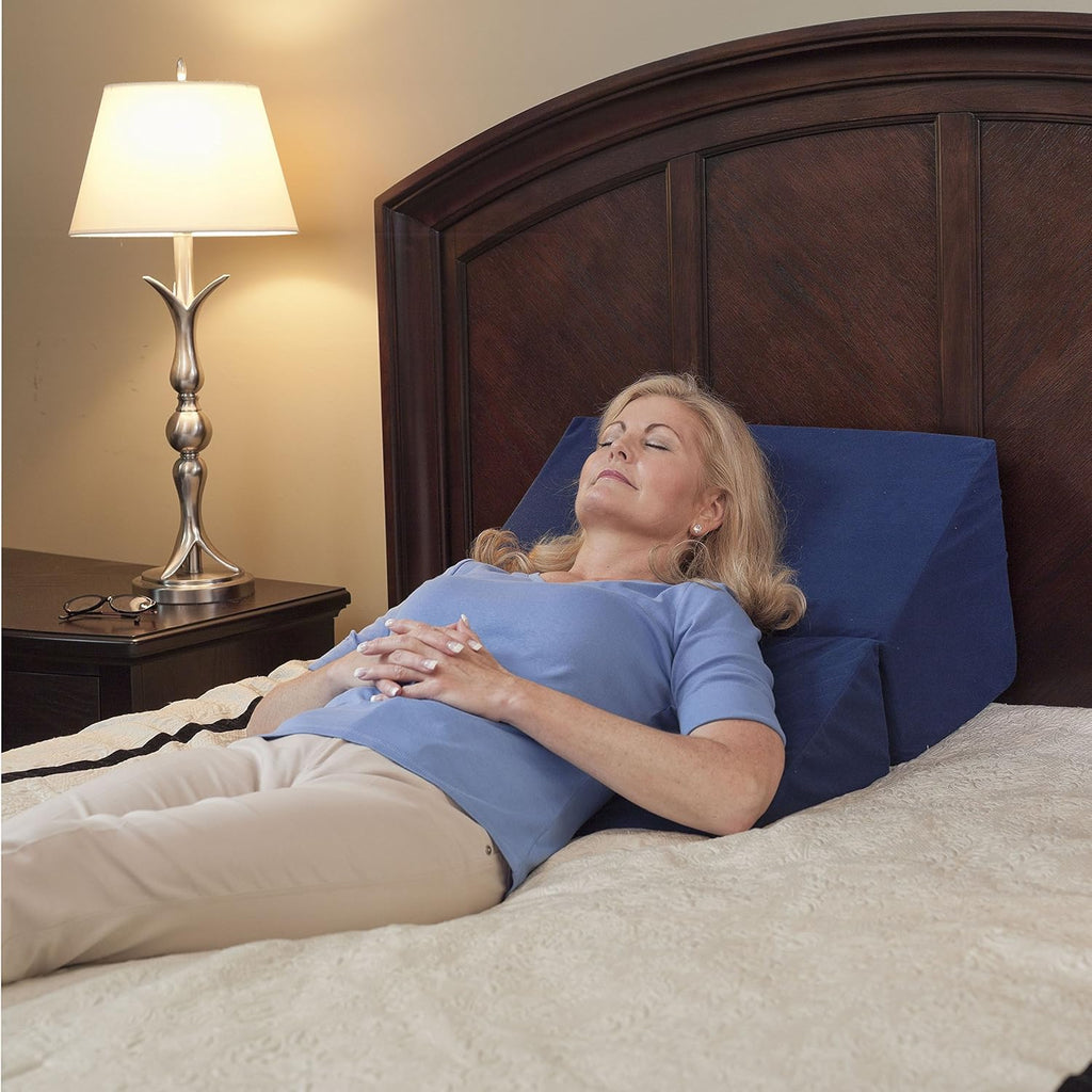 Folding Bed Wedge, 12 Inch Blue L238994