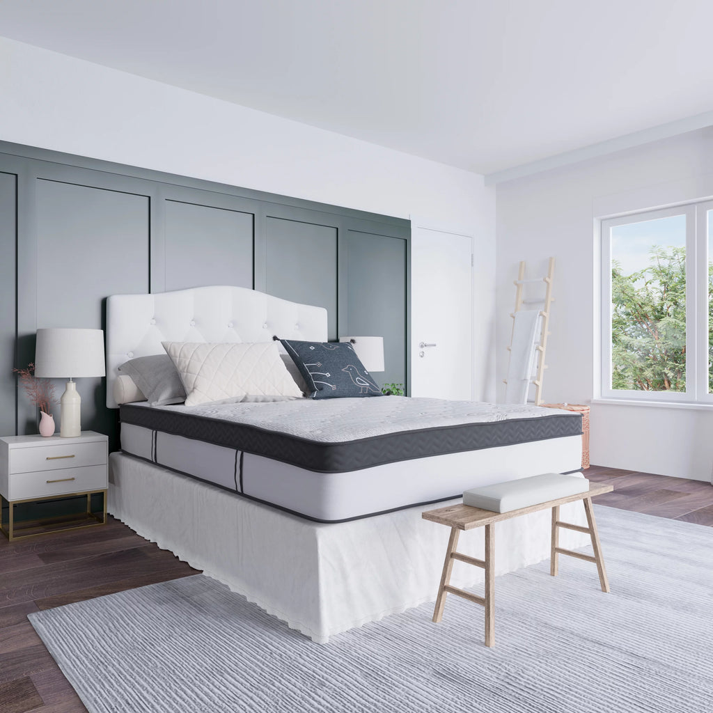 12 Inch Memory Foam Pocket Spring Queen Mattress T61498