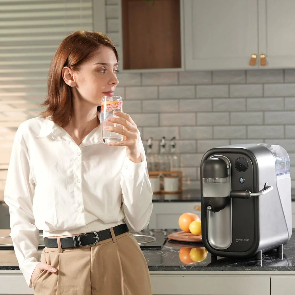 Cold Soda Maker with LED Display 1.6L Water Tank V49922