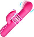 Beaded Silicone Rabbit Vibrator A672365