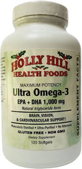 Omega-3 Fish Oil 1,000 mg EPA DHA 120 Softgels W758