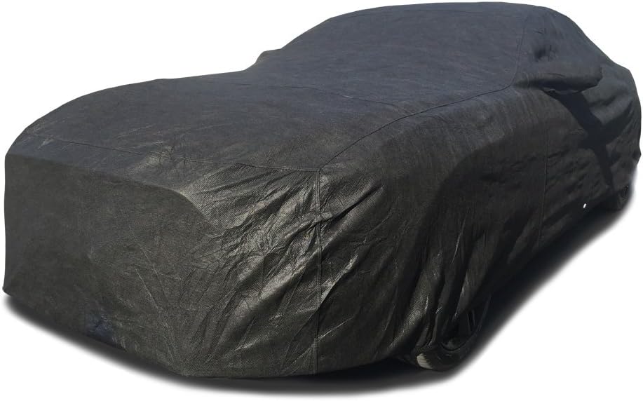 5 Layer Black Car Cover Z329