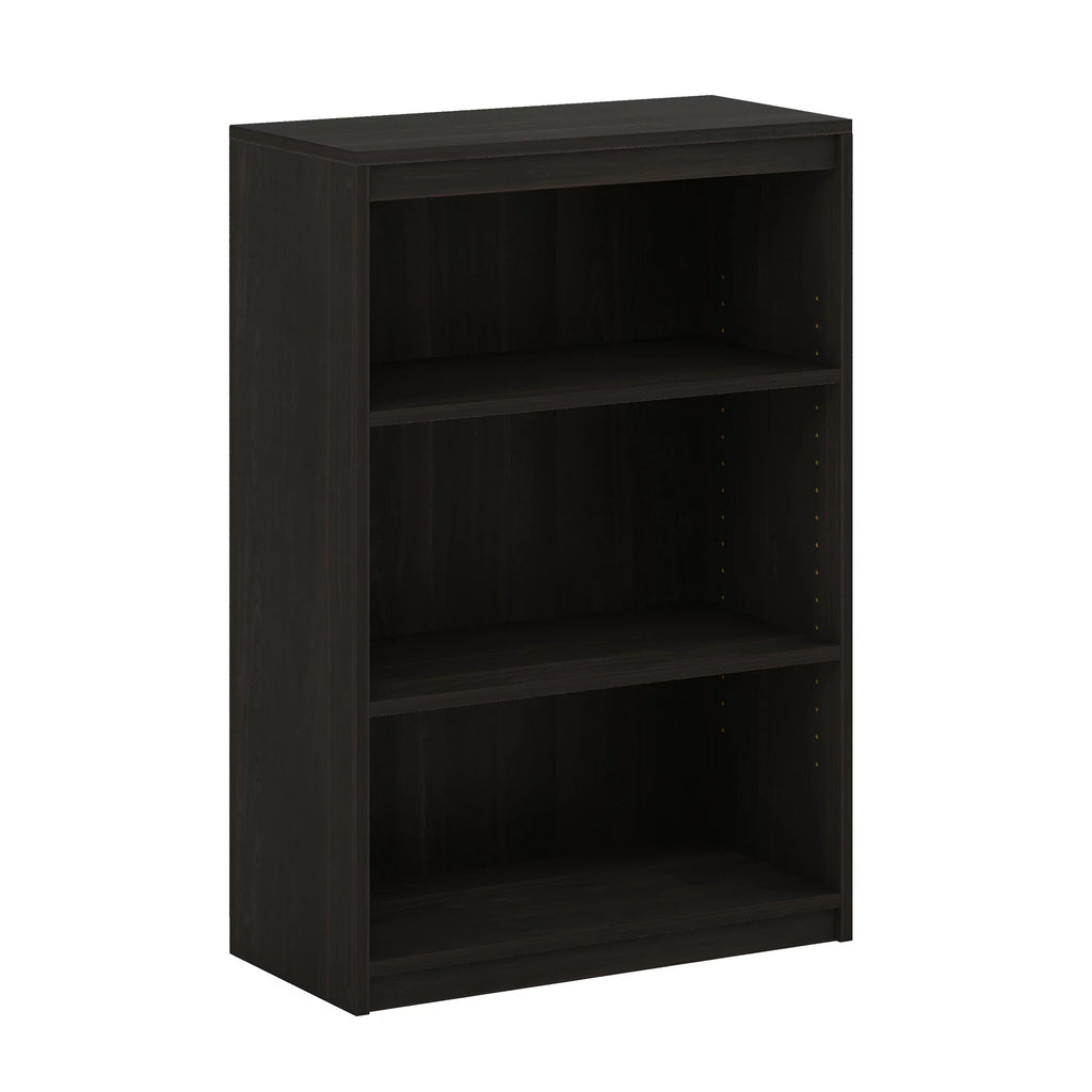 3-Tier Bookcase with Adjustable Shelves J5057