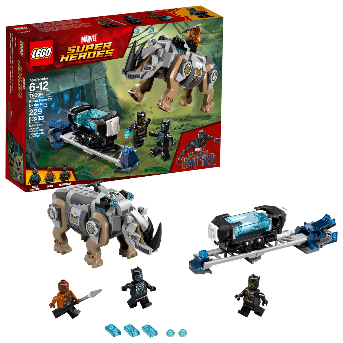 Super Heroes Rhino Face-Off by the Mine T910088