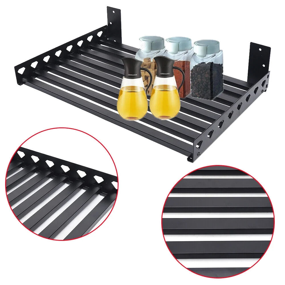 Stainless Steel Wall-Mounted Microwave Rack E67489