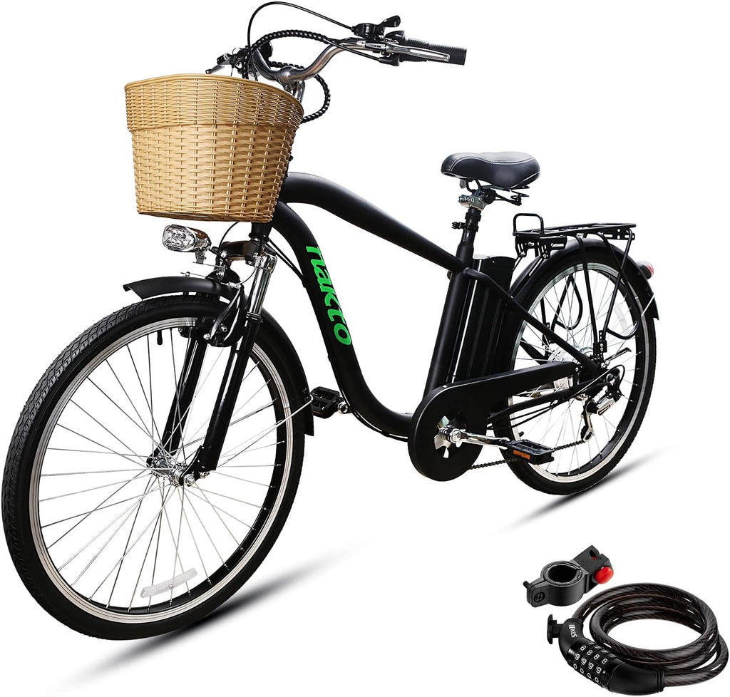 26'' Cargo Electric Bicycle with 10.5Ah Removable Lithium Battery B1756