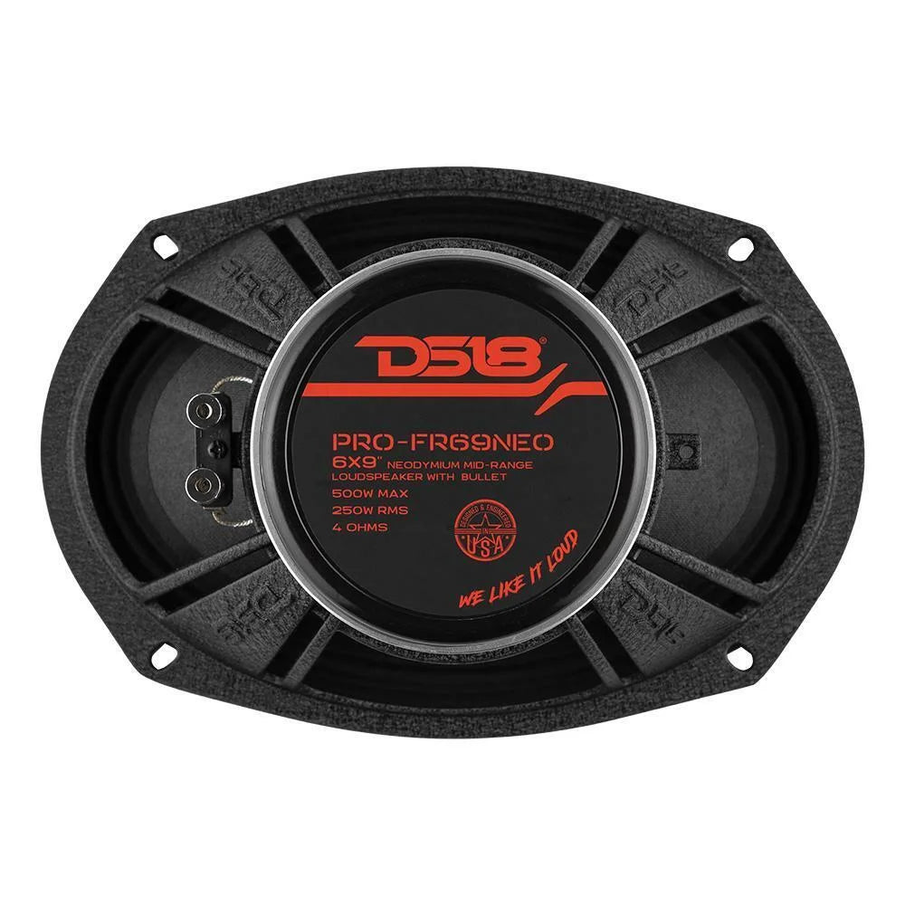 6x9" Full-Range Loudspeaker Neodymium 1000 Watt 4-Ohm D328094