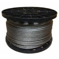 1/8 inch Stainless Steel Aircraft Cable Wire Rope 7x19 Type 316 (150 Feet) O7387