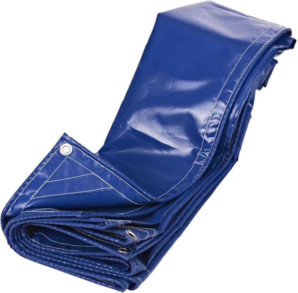 Heavy Duty Waterproof PVC Tarpaulin Cover 8X10 FT L869101