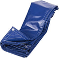 Heavy Duty Waterproof PVC Tarpaulin Cover 8X10 FT L869101