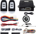Passive Keyless Entry Car Alarm System Push Button Start Remote Start DC12V B1959