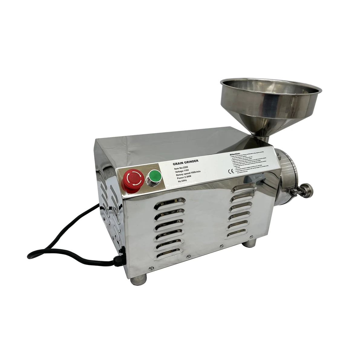 Electric Mini Flour Mill Grain Spices Grinding Machine H175
