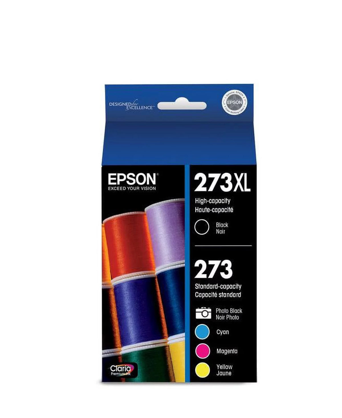 High Capacity Black & Standard Color Ink Cartridge Combo Pack Y2496