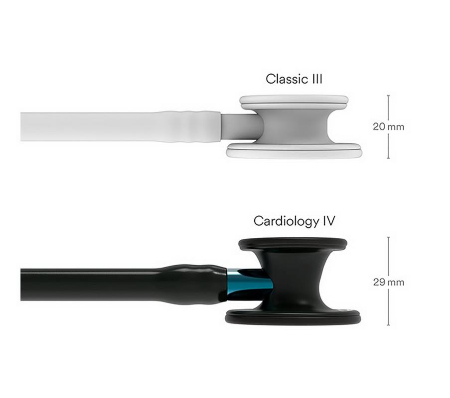 Black Cardiology IV Stethoscope O87113