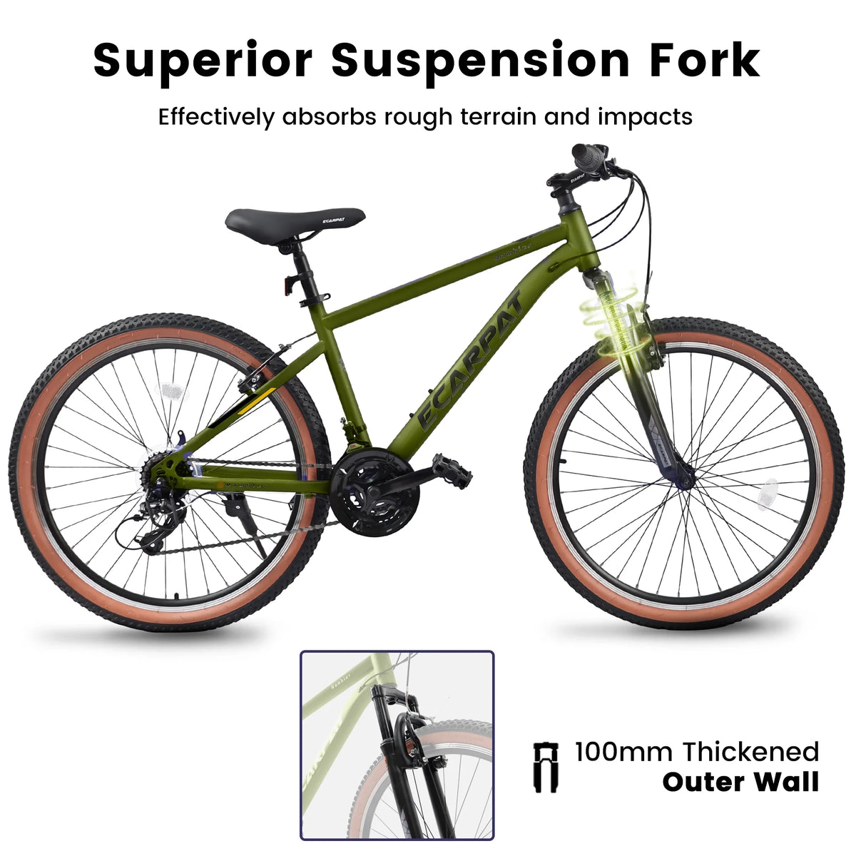 24 inch 21-Speed Mountain Bike with Disc Brake I486