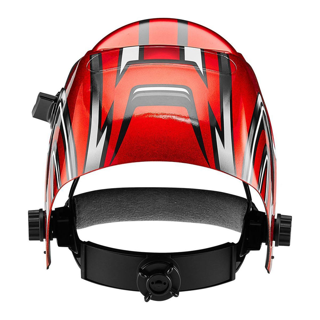 Red Auto-Darkening Welding Helmet E453092
