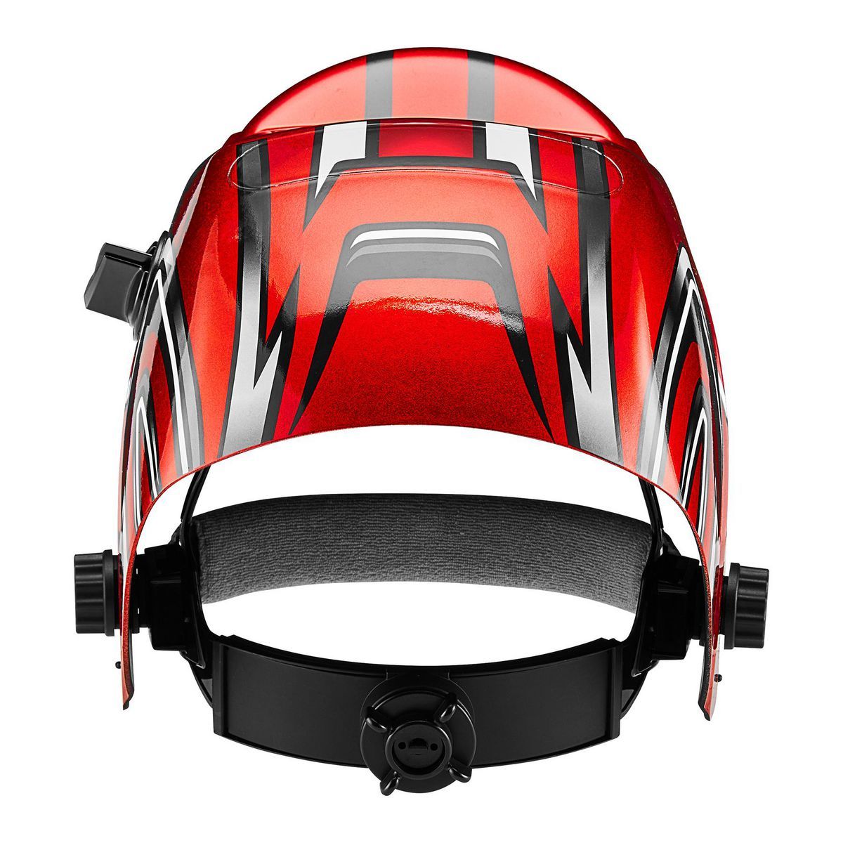 Red Auto-Darkening Welding Helmet E453092