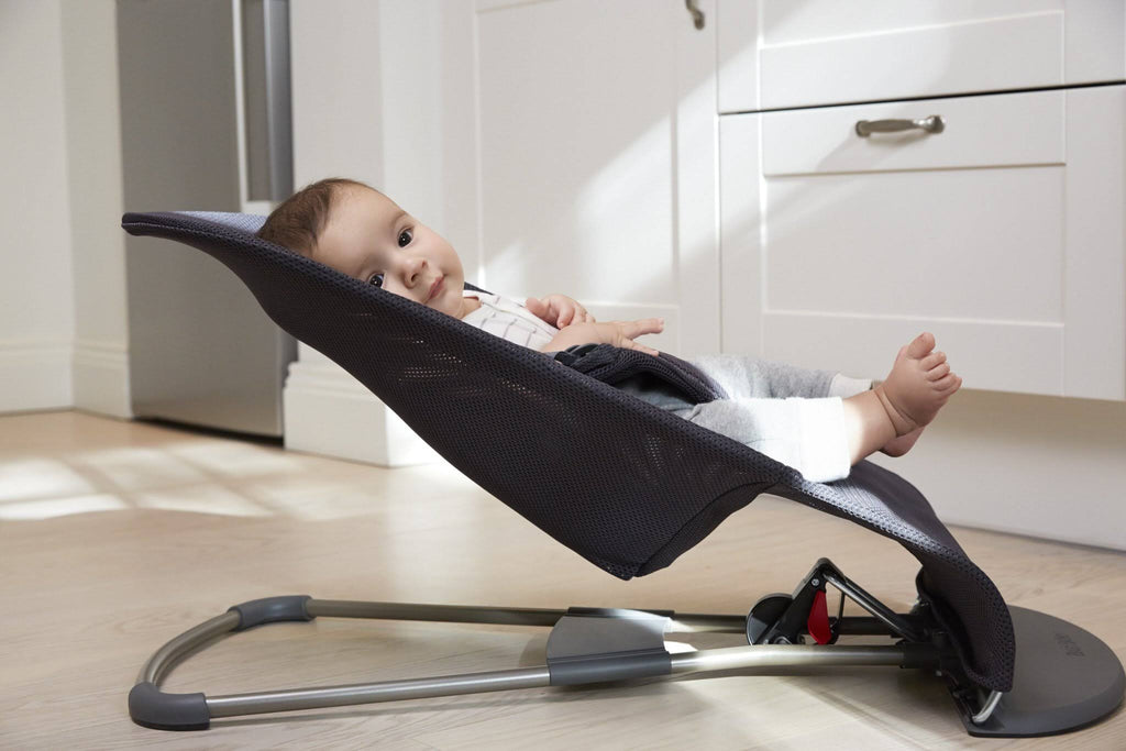 Mesh Greige Baby Bouncer K53285