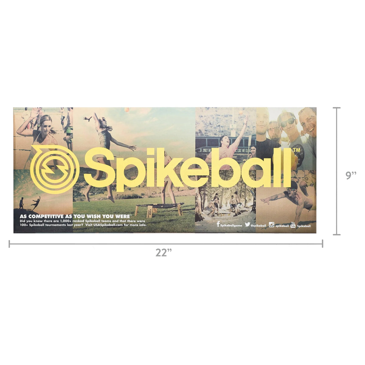 3 Ball Roundnet Game with Adjustable Net & Balls G770