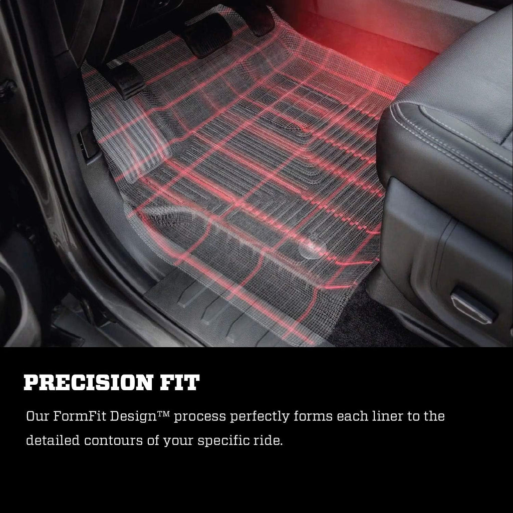 Black Front Floor Liners 2 Pcs O9732