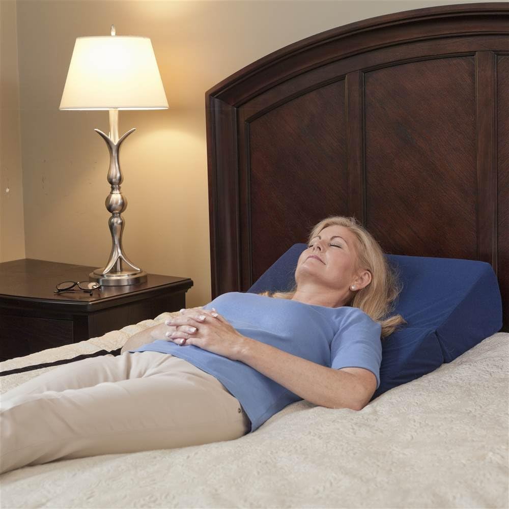 Folding Bed Wedge, 12 Inch Blue L238994