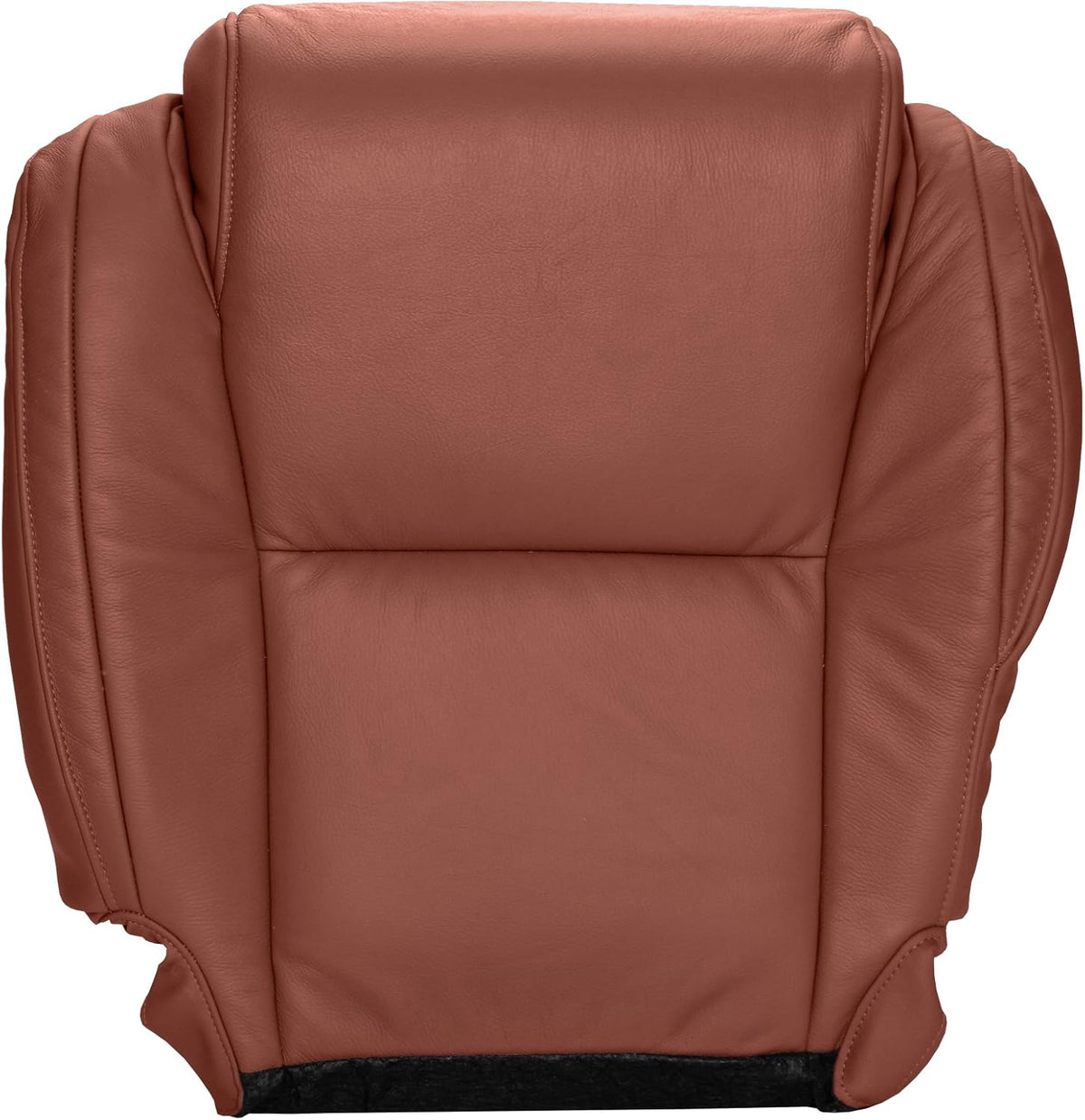 Graphite Gray Leather Driver Bottom Replacement Seat Cover U141