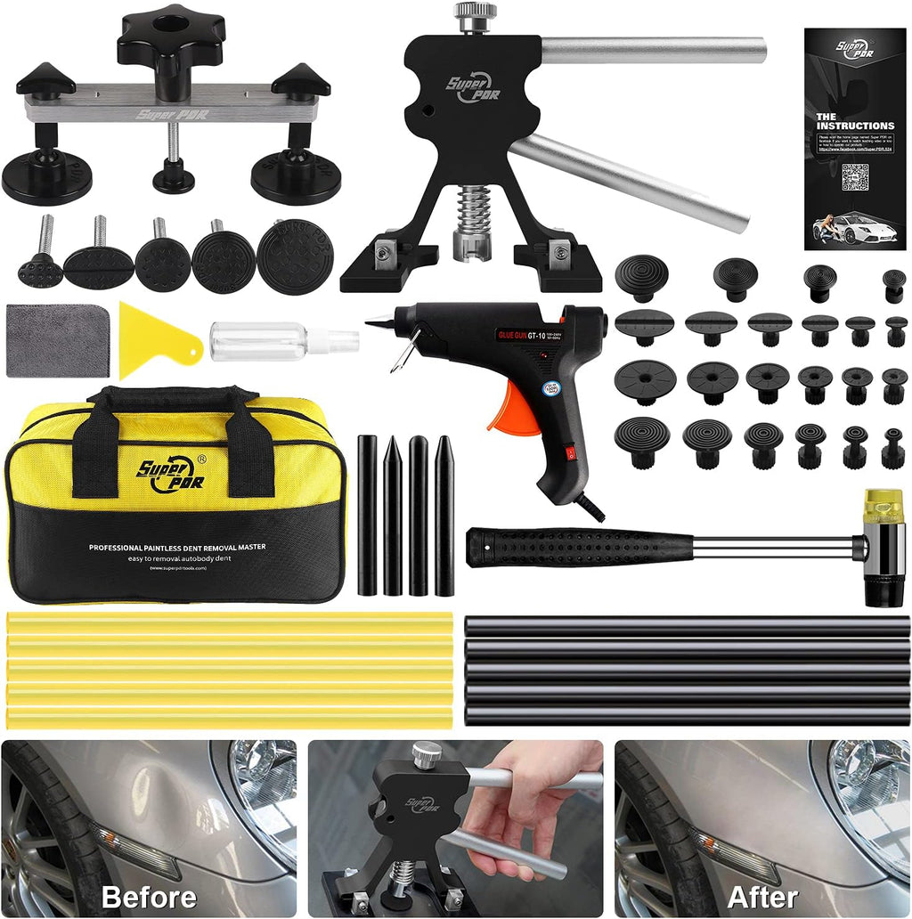 Adjustable Black Dent Repair Kit with Bridge Dent Puller H542715