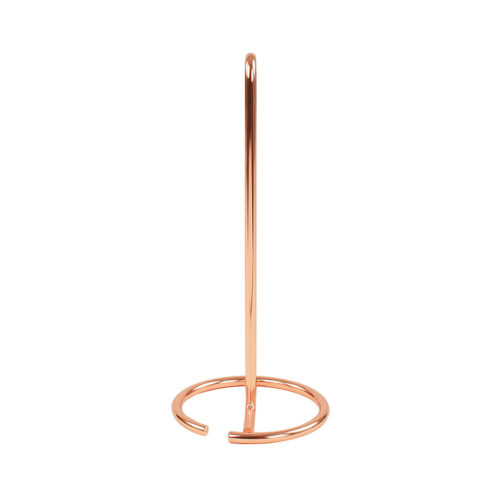 Copper Steel Paper Towel Holder and Stand N23589